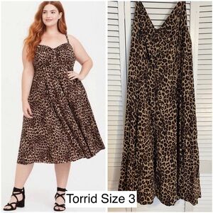 Torrid Cheetah Dress